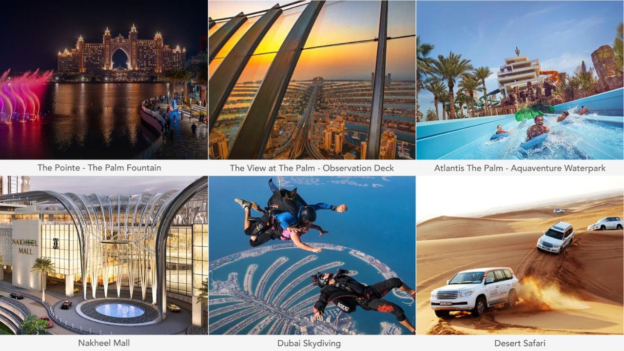 Maison Privee - Charming Apt With Sea View On The Palm Jumeirah Dubaj Exteriér fotografie